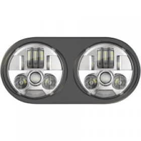 CUSTOM DYNAMICS PROBEAM LED HEADLAMPS FLTR CHROME # PB-RG13-C