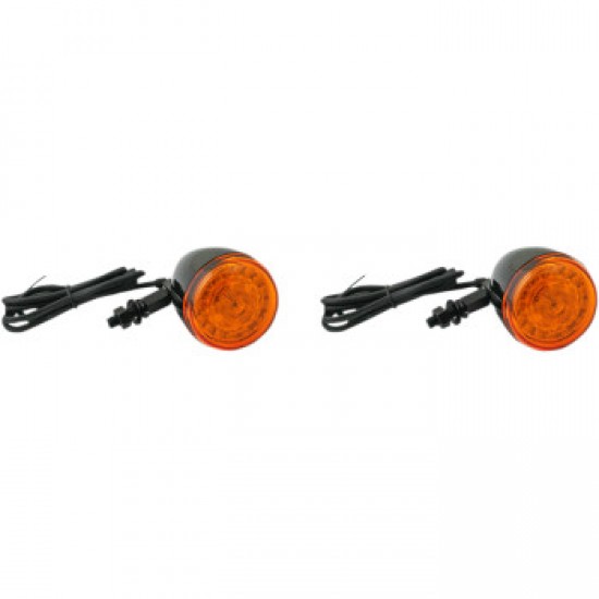 CUSTOM DYNAMICS PROBEAM UNIVERSAL TURN SIGNALS GLOSS BLACK/AMBER # PB-UNV-TS-A-B