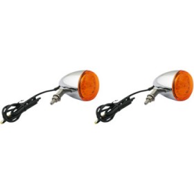 CUSTOM DYNAMICS PROBEAM UNIVERSAL TURN SIGNALS CHROME/AMBER # PB-UNV-TS-A-C