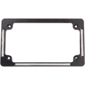 CUSTOM DYNAMICS LICENSE PLATE FRAME BLACK # TF04-B