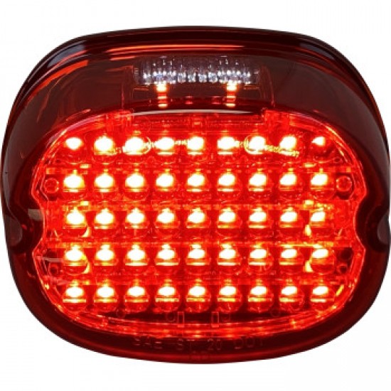 CUSTOM DYNAMICS TAILLIGHT TOP WINDOW RED # CD-TL-TW-R