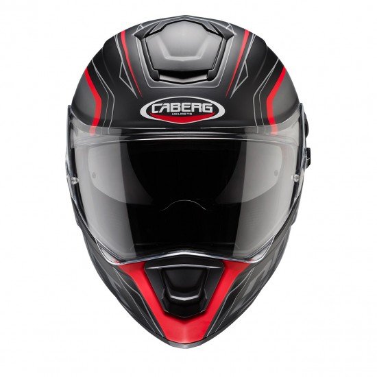 Caberg Drift Evo Integra Matt Black/anthracite/red Fluo Full Face Helmet