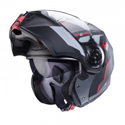 Caberg Duke Evo Move Modular Black Red Helmet