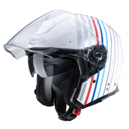 Caberg Flyon Bakari White/silver/bmw