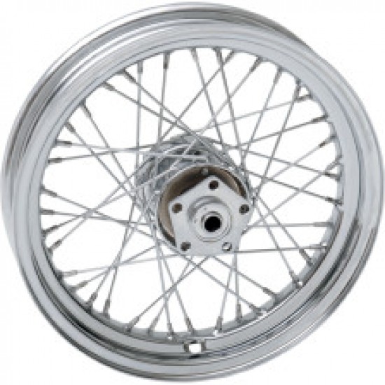 DRAG SPECIALTIES WHEEL - LACED - 40 SPOKE - FRONT/REAR - CHROME - 16X3 # 0203-0421 DRAG SPECIALTIES WHEEL - LACED - 40 SPOKE - FRONT/REAR - CHROME - 16X3 # 0203-0421