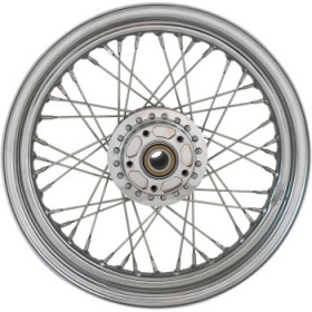 DRAG SPECIALTIES Wheel - Laced - 40 Spoke - Front - Chrome - 16x3 - 14 1200C/1200X # 0203-0624