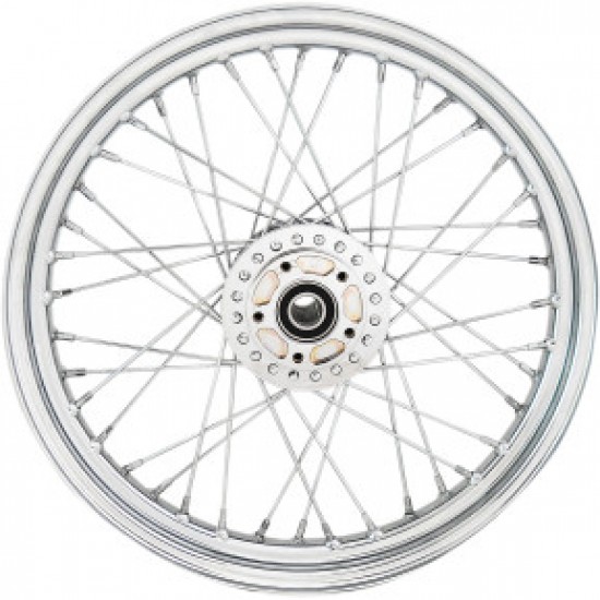 DRAG SPECIALTIES WHEEL - LACED - 40 SPOKE - FRONT - CHROME - 19X2.5 - 08-10 XL # 0203-0626 DRAG SPECIALTIES WHEEL - LACED - 40 SPOKE - FRONT - CHROME - 19X2.5 - 08-10 XL # 0203-0626