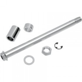 DRAG SPECIALTIES AXLE KIT - REAR - CHROME - 08-17 FXD # 0214-0585