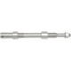 DRAG SPECIALTIES AXLE KIT - FRONT - CHROME # 0214-0843