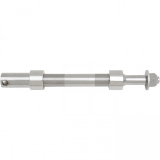 DRAG SPECIALTIES AXLE KIT - FRONT - CHROME - 08-17 FXD # 0214-0844