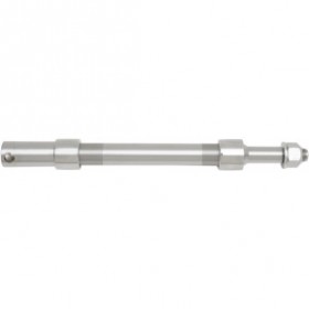 DRAG SPECIALTIES AXLE KIT - FRONT - CHROME # 0214-0849