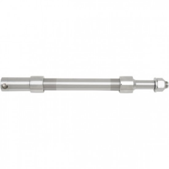 DRAG SPECIALTIES AXLE KIT - FRONT - CHROME # 0214-0849