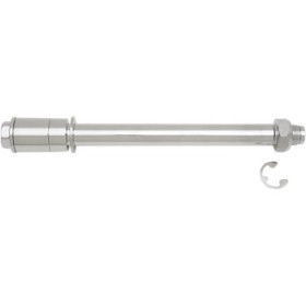DRAG SPECIALTIES AXLE KIT - REAR - CHROME - XL # 0214-0851