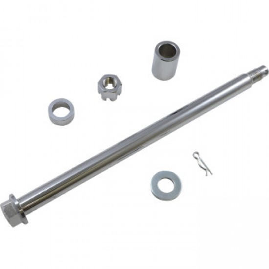 DRAG SPECIALTIES AXLE KIT - REAR - CHROME - 00-01 FLT # 0214-1964 DRAG SPECIALTIES AXLE KIT - REAR - CHROME - 00-01 FLT # 0214-1964