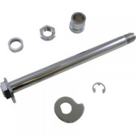 DRAG SPECIALTIES AXLE KIT - REAR - CHROME - 02-07 FLT # 0214-1965