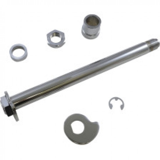 DRAG SPECIALTIES AXLE KIT - REAR - CHROME - 02-07 FLT # 0214-1965 DRAG SPECIALTIES AXLE KIT - REAR - CHROME - 02-07 FLT # 0214-1965