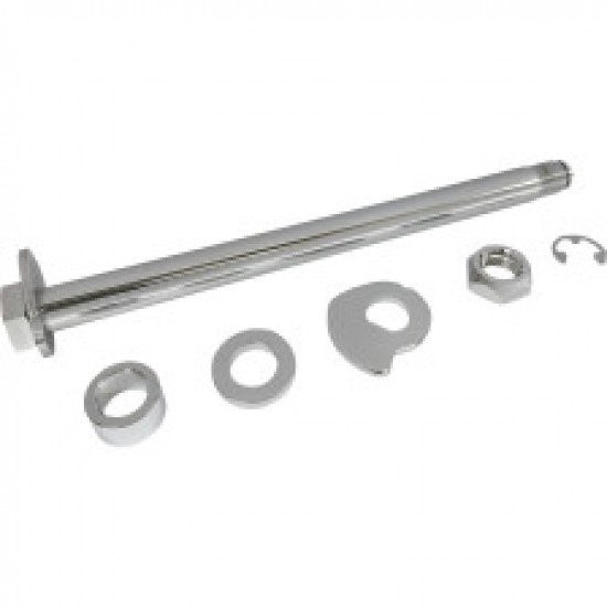 DRAG SPECIALTIESAXLE KIT - REAR - CHROME - FLT # 0214-1968 DRAG SPECIALTIESAXLE KIT - REAR - CHROME - FLT # 0214-1968