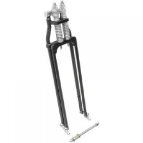 DRAG SPECIALTIES SPRINGER FORKS - BLACK - EXTENDS 6 # 0401-0119
