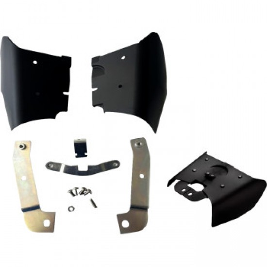 DRAG SPECIALTIES AIR DEFLECTOR - FRAME MOUNTED - SOFTAIL # 0504-0430