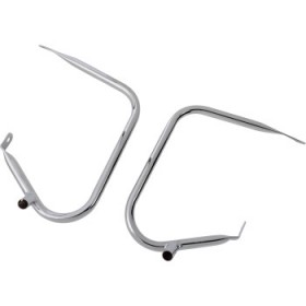 DRAG SPECIALTIES SADDLEBAG GUARDS - CHROME # 0505-1561