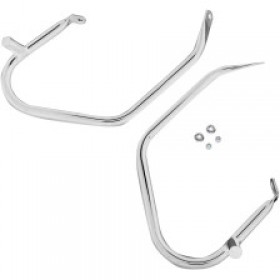 DRAG SPECIALTIES SADDLEBAG GUARD - CHROME # 0505-1563