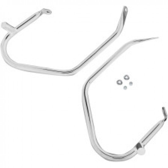 DRAG SPECIALTIES SADDLEBAG GUARD - CHROME # 0505-1563 DRAG SPECIALTIES SADDLEBAG GUARD - CHROME # 0505-1563