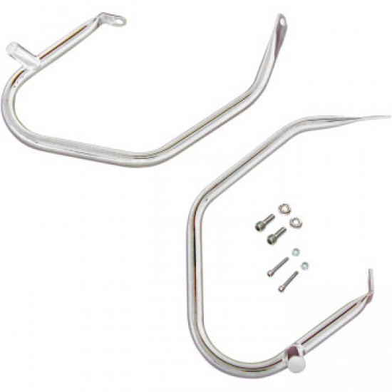 DRAG SPECIALTIES SADDLEBAG GUARD - CHROME # 0505-1565 DRAG SPECIALTIES SADDLEBAG GUARD - CHROME # 0505-1565