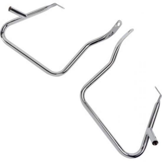DRAG SPECIALTIES SADDLEBAG GUARDS - CHROME # 0505-1567 DRAG SPECIALTIES SADDLEBAG GUARDS - CHROME # 0505-1567