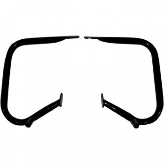 DRAG SPECIALTIES REAR SADDLEBAG BARS - BLACK - TOURING # 0506-0513