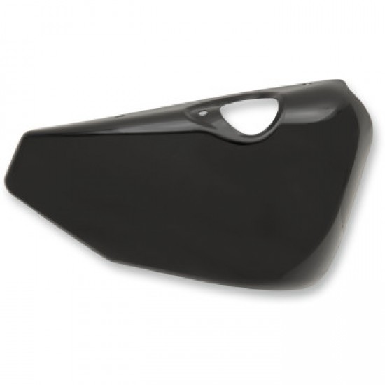 DRAG SPECIALTIES SIDE COVER - RIGHT - GLOSS BLACK # 0520-1840 DRAG SPECIALTIES SIDE COVER - RIGHT - GLOSS BLACK # 0520-1840