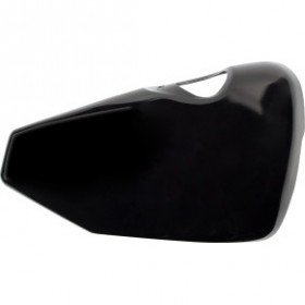 DRAG SPECIALTIES SIDE COVER - RIGHT - GLOSS BLACK # 0520-3721