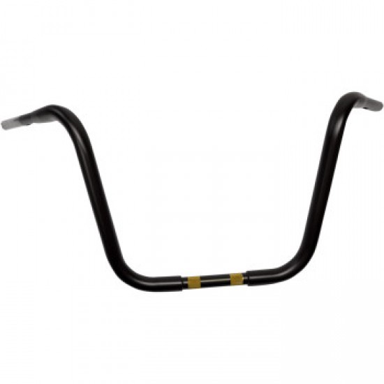 DRAG SPECIALTIES HANDLEBAR - BUFFALO APE - 14 - TBW - FLAT BLACK # 0601-3499 DRAG SPECIALTIES HANDLEBAR - BUFFALO APE - 14 - TBW - FLAT BLACK # 0601-3499