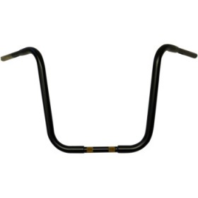 DRAG SPECIALTIES HANDLEBAR - BUFFALO APE - 16 - TBW - FLAT BLACK # 0601-3507
