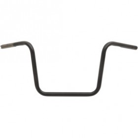 DRAG SPECIALTIES HANDLEBAR - WIDE APE - 12 - TBW - FLAT BLACK # 0601-4209