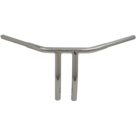 DRAG SPECIALTIES HANDLEBAR - T-BAR - BUFFALO - 10 - TBW - CHROME # 0601-4277