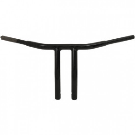 DRAG SPECIALTIES HANDLEBAR - T-BAR - BUFFALO - 10 - TBW - BLACK # 0601-4278 DRAG SPECIALTIES HANDLEBAR - T-BAR - BUFFALO - 10 - TBW - BLACK # 0601-4278