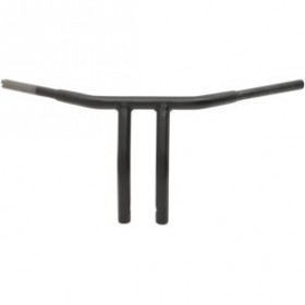 DRAG SPECIALTIES HANDLEBAR - T-BAR - BUFFALO - 10 - TBW - FLAT BLACK # 0601-4279