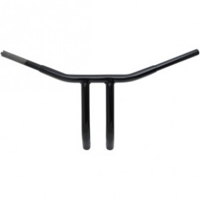 DRAG SPECIALTIES HANDLEBAR - BUFFALO - INVERTED - TBW - BLACK # 0601-4289