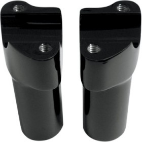 DRAG SPECIALTIES RISERS - BUFFALO - 3 - BLACK # 0602-0351