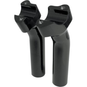 DRAG SPECIALTIES RISERS - BUFFALO - 5-1/2 - BLACK # 0602-0352