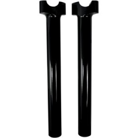 DRAG SPECIALTIES RISERS - BUFFALO - 12 - BLACK # 0602-0519