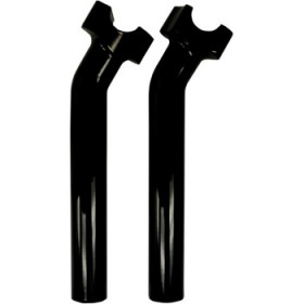 DRAG SPECIALTIES RISERS - BUFFALO - 9-1/2 - BLACK # 0602-0522