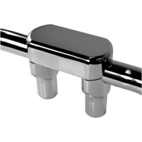 DRAG SPECIALTIES RISERS - 3 - BIG BUFFALO - TOP - CHROME # 0602-0602