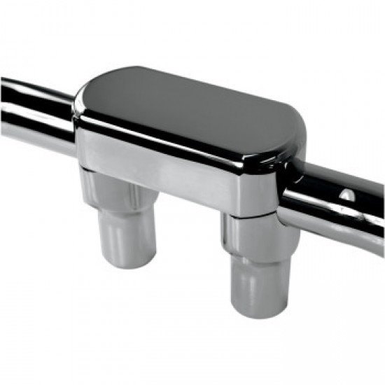 DRAG SPECIALTIES RISERS - 3 - BIG BUFFALO - TOP - CHROME # 0602-0602 DRAG SPECIALTIES RISERS - 3 - BIG BUFFALO - TOP - CHROME # 0602-0602