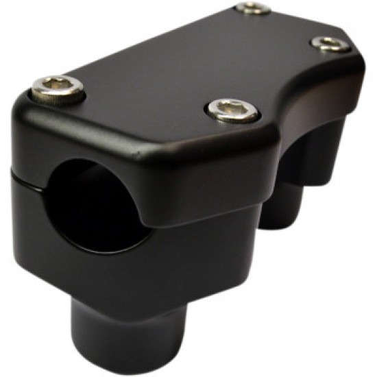 DRAG SPECIALTIES RISERS - 1-1/2 - BUFFALO - TOP - FLAT BLACK # 0602-0811 DRAG SPECIALTIES RISERS - 1-1/2 - BUFFALO - TOP - FLAT BLACK # 0602-0811