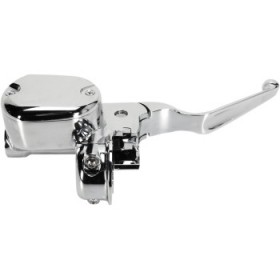 DRAG SPECIALTIES BRAKE MASTER CYLINDER - ABS - CHROME # 0610-0805
