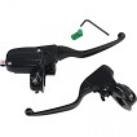 DRAG SPECIALTIES HANDLEBAR CONTROLS - 15 MM MASTER CYLINDER - 08 - 13 FLT - BLACK # 0610-2146