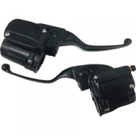 DRAG SPECIALTIES HANDLEBAR CONTROLS - 17 - 20 FLTR - BLACK # 0610-2185