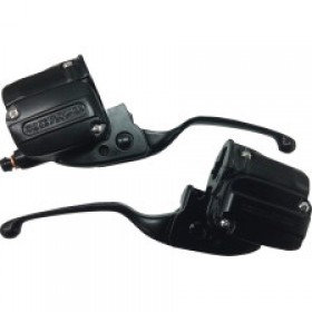 DRAG SPECIALTIES HANDLEBAR CONTROLS - 15 - 16 FLTR - BLACK # 0610-2187