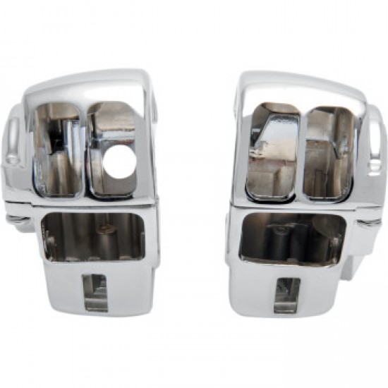 DRAG SPECIALTIES SWITCH HOUSING - RADIO - CHROME # 0616-0090 DRAG SPECIALTIES SWITCH HOUSING - RADIO - CHROME # 0616-0090